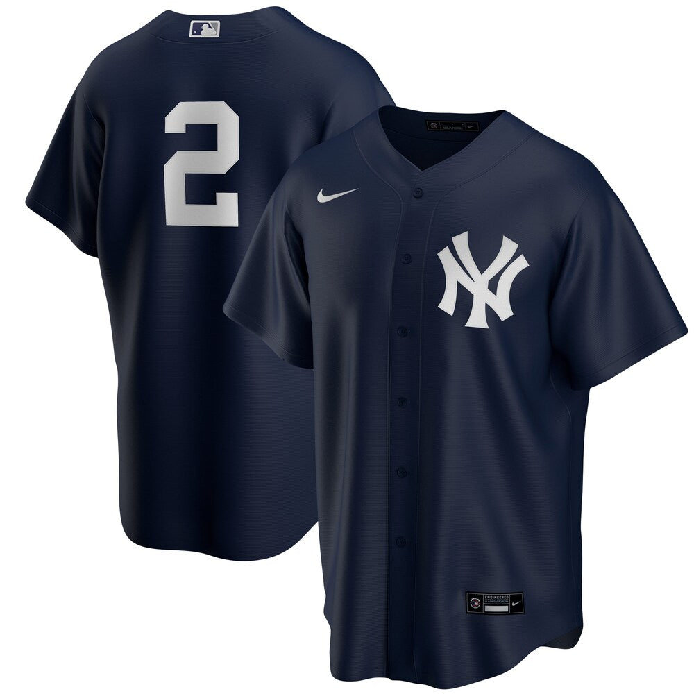 Derek Jeter New York Yankees Nike Alternate Player Jersey Navy
