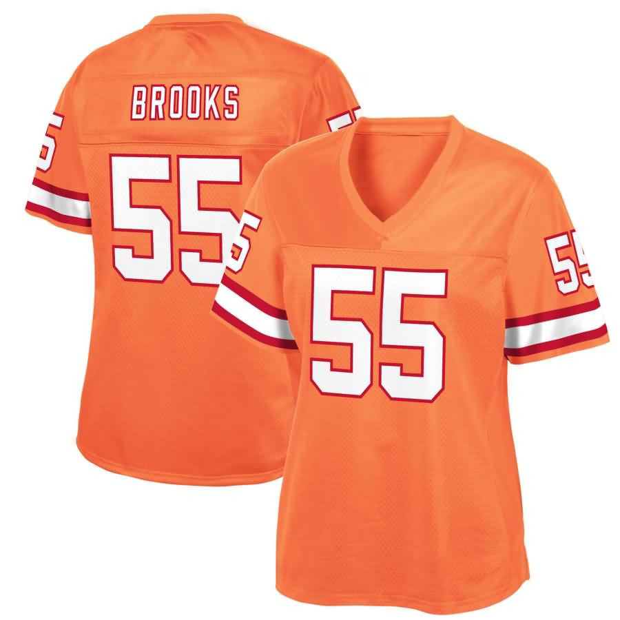 Derrick Brooks Tampa Bay Buccaneers Nfl Pro Line Womens Retired Player Jersey Orange