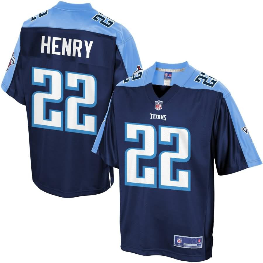 Derrick Henry Tennessee Titans Nfl Pro Line Youth Team Player Game Jersey Navy