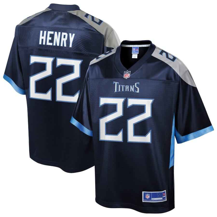 Derrick Henry Tennessee Titans Nfl Pro Line Youth Team Player Jersey Navy