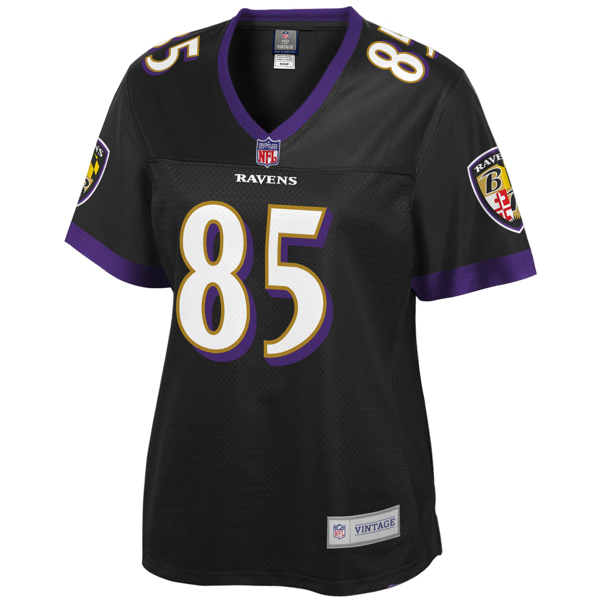 Derrick Mason Baltimore Ravens Nfl Pro Line Womens Retired Player Jersey Black