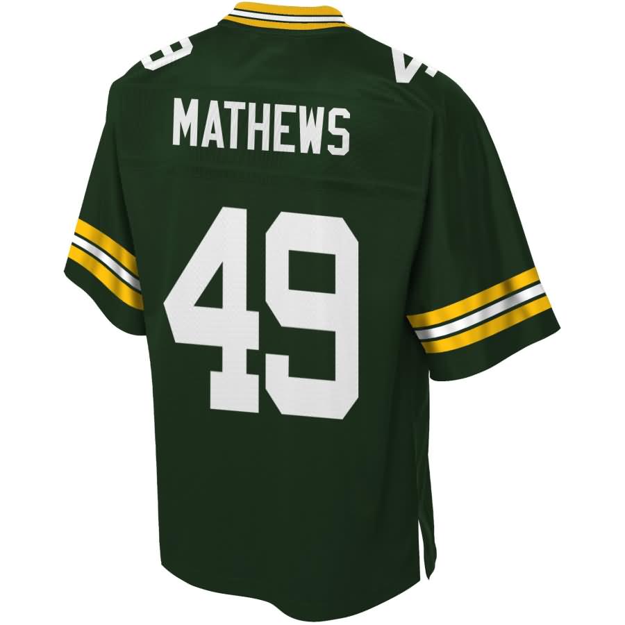 Derrick Mathews Green Bay Packers Nfl Pro Line Player Jersey Green