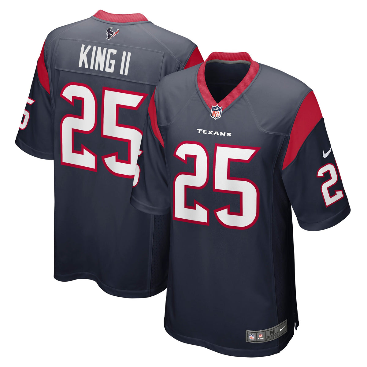 Desmond King Ii Houston Texans Nike Game Jersey Navy