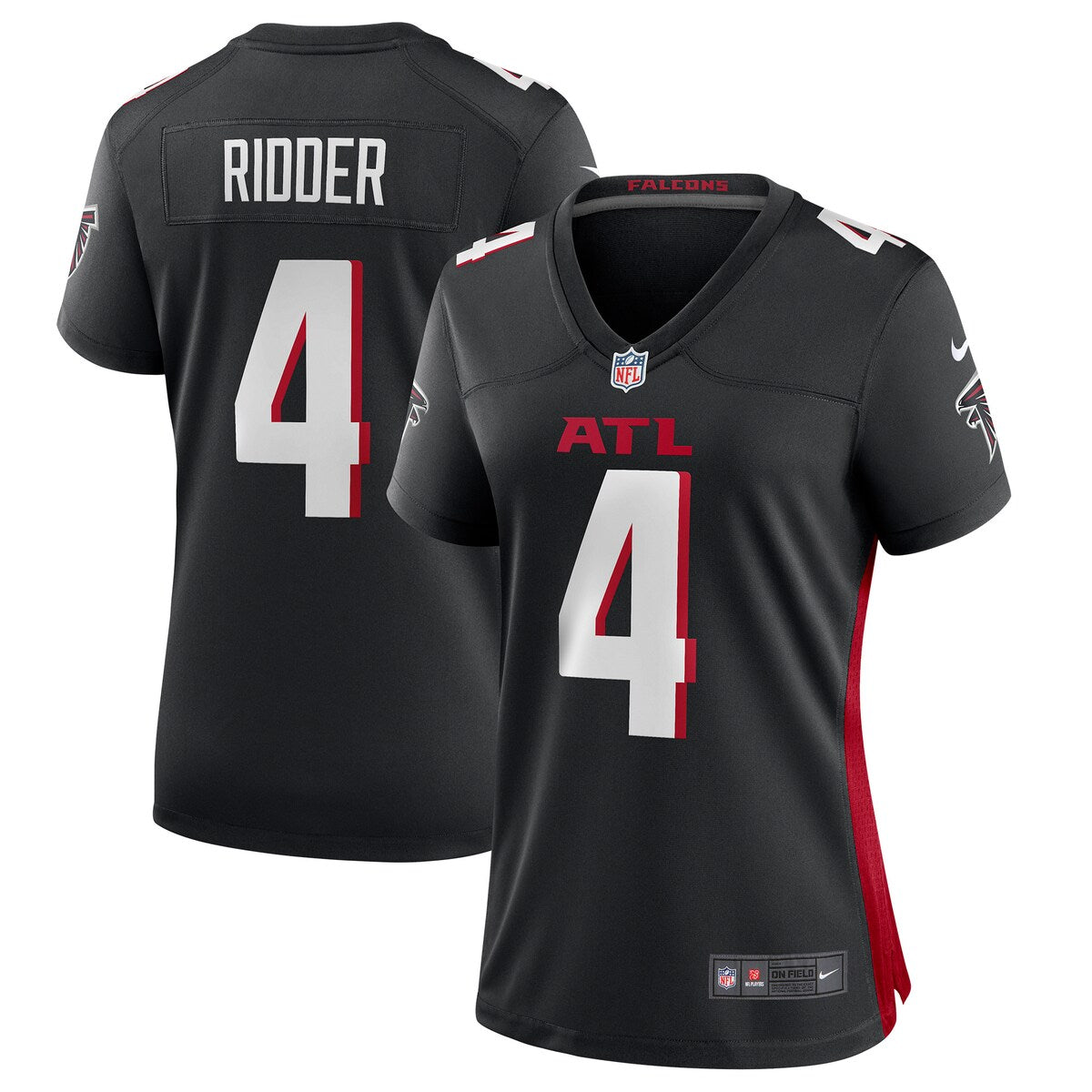 Desmond Ridder Atlanta Falcons Nike Womens Player Game Jersey Black