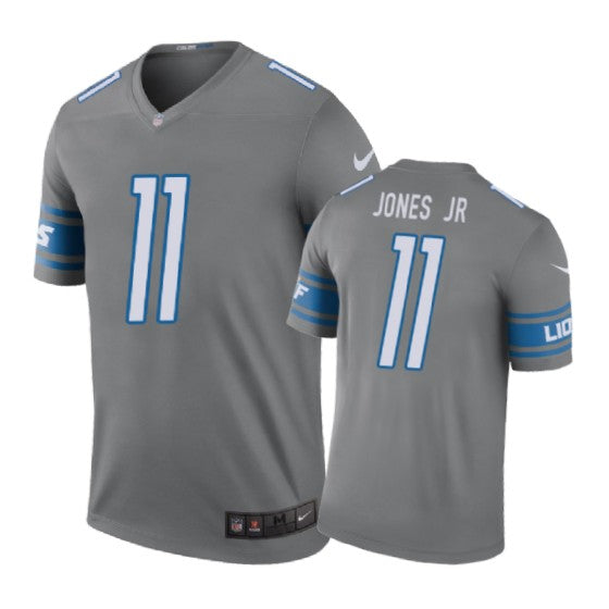 Detroit Lions 11 Marvin Jones Jr Nike Color Rush Gray Jersey