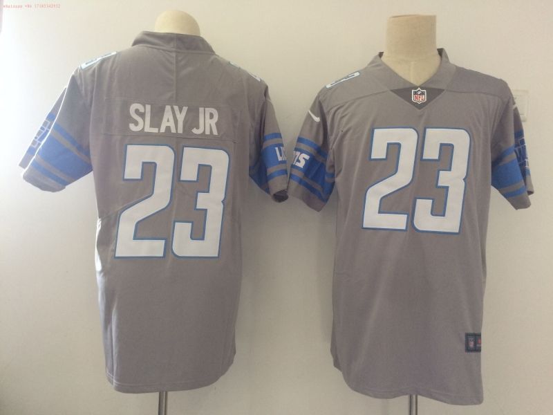 Detroit Lions Darius Slay Jr 23 2020 Nfl Grey Jersey Jersey