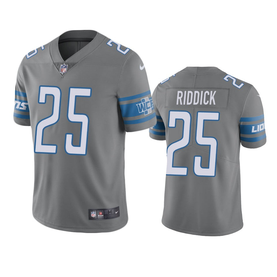 Detroit Lions Theo Riddick Gray Nike Color Rush Limited Jersey