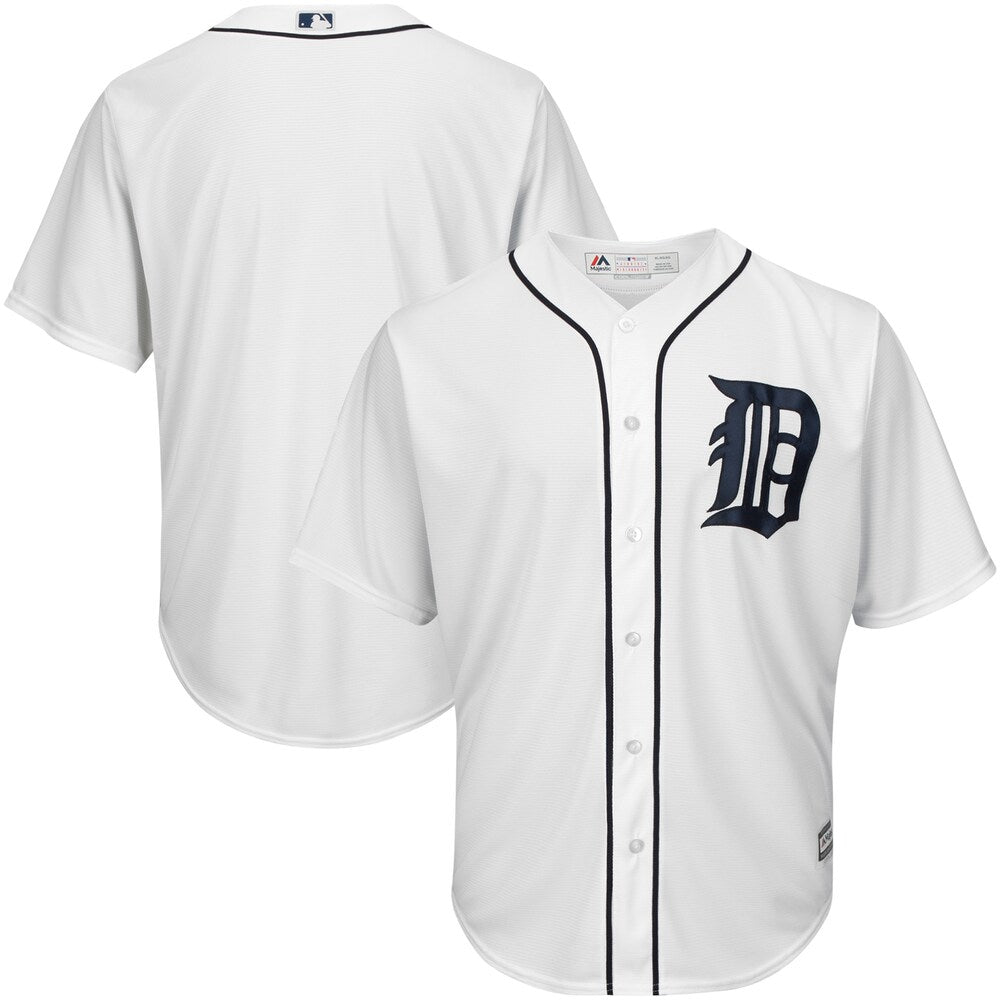 Detroit Tigers Majestic Big Tall Cool Base Team Jersey White