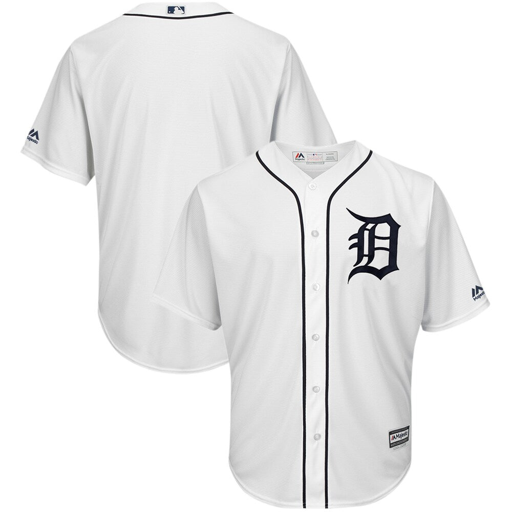 Detroit Tigers Majestic Official Cool Base Team Jersey White