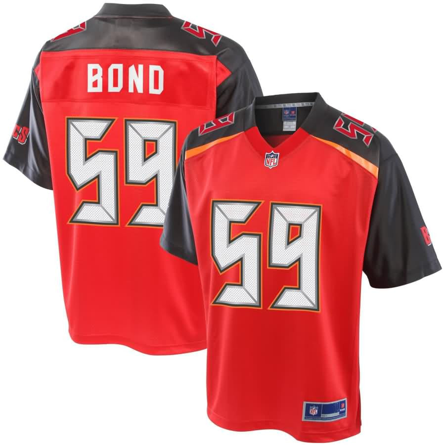 Devante Bond Tampa Bay Buccaneers Nfl Pro Line Player Jersey Red