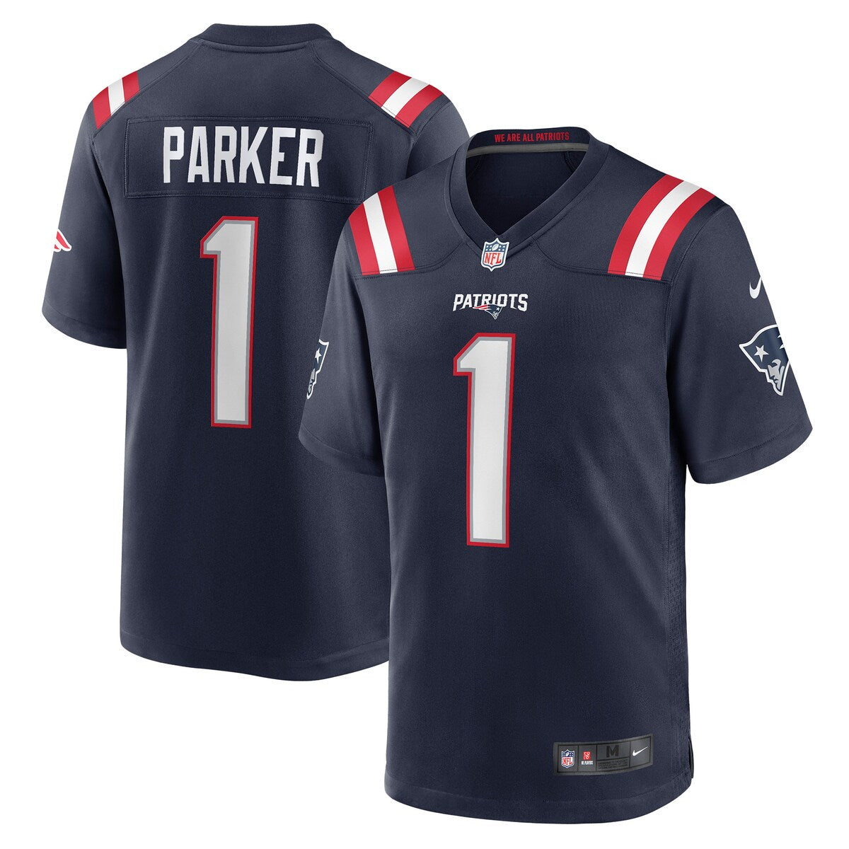 Devante Parker New England Patriots Nike Game Jersey Navy