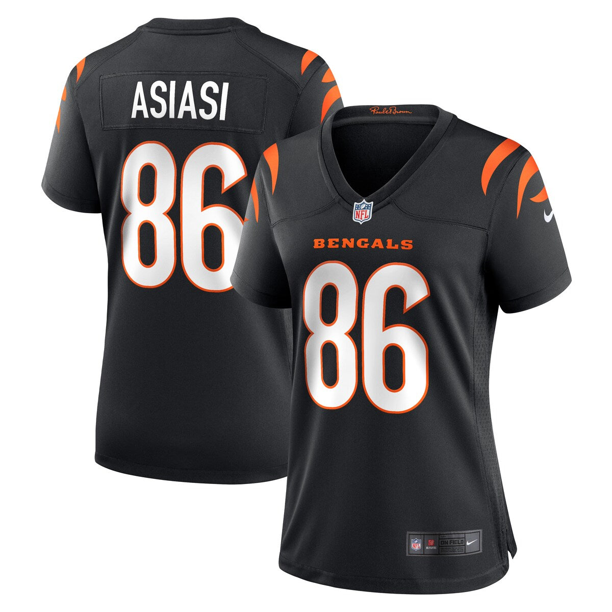 Devin Asiasi Cincinnati Bengals Nike Womens Game Player Jersey Black
