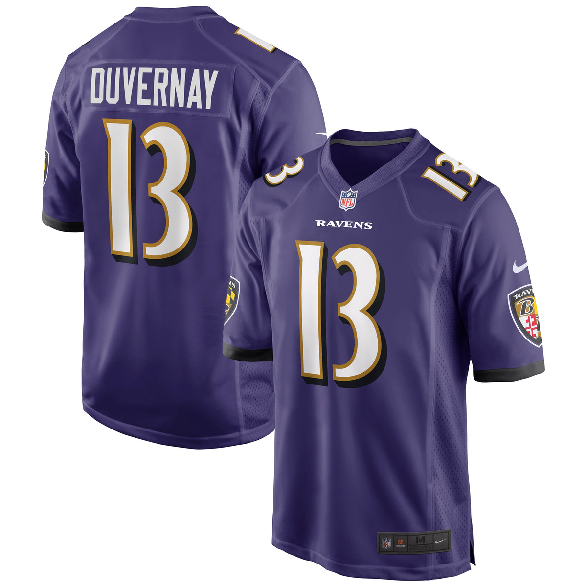 Devin Duvernay Baltimore Ravens Nike Game Jersey Purple