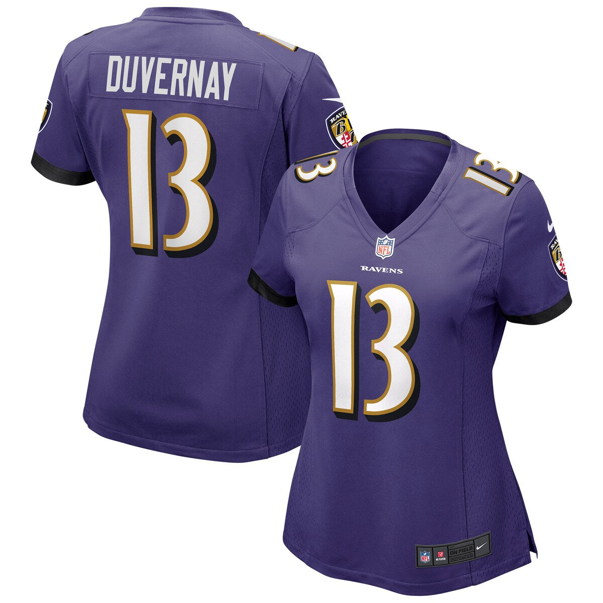 Devin Duvernay Baltimore Ravens Nike Womens Game Jersey Purple