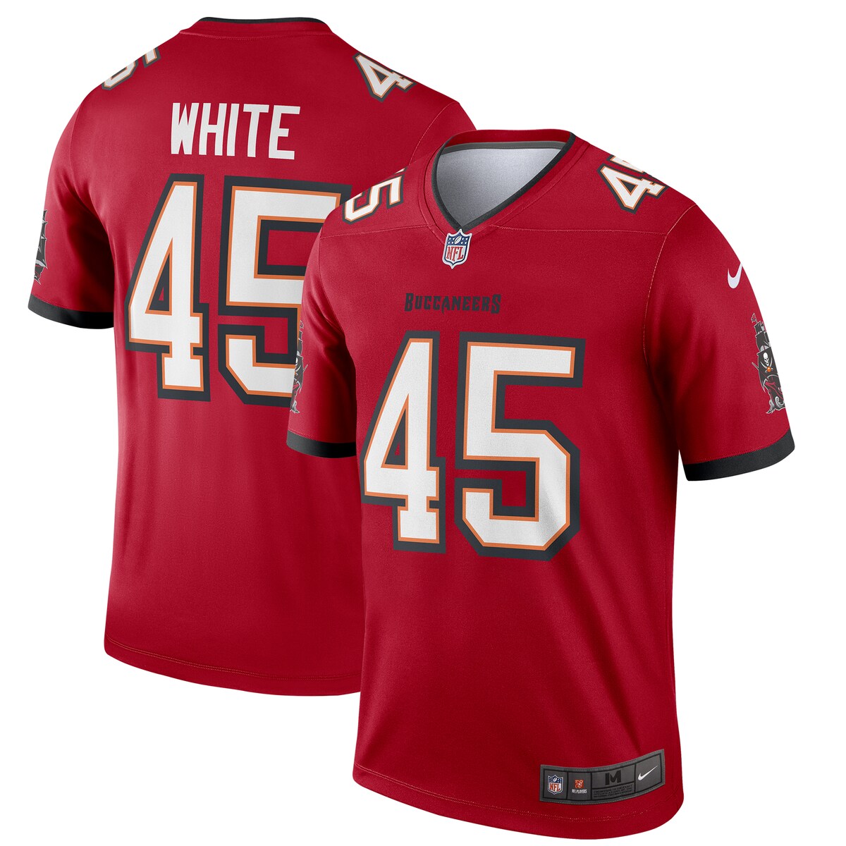 Devin White Tampa Bay Buccaneers Nike Legend Jersey Red
