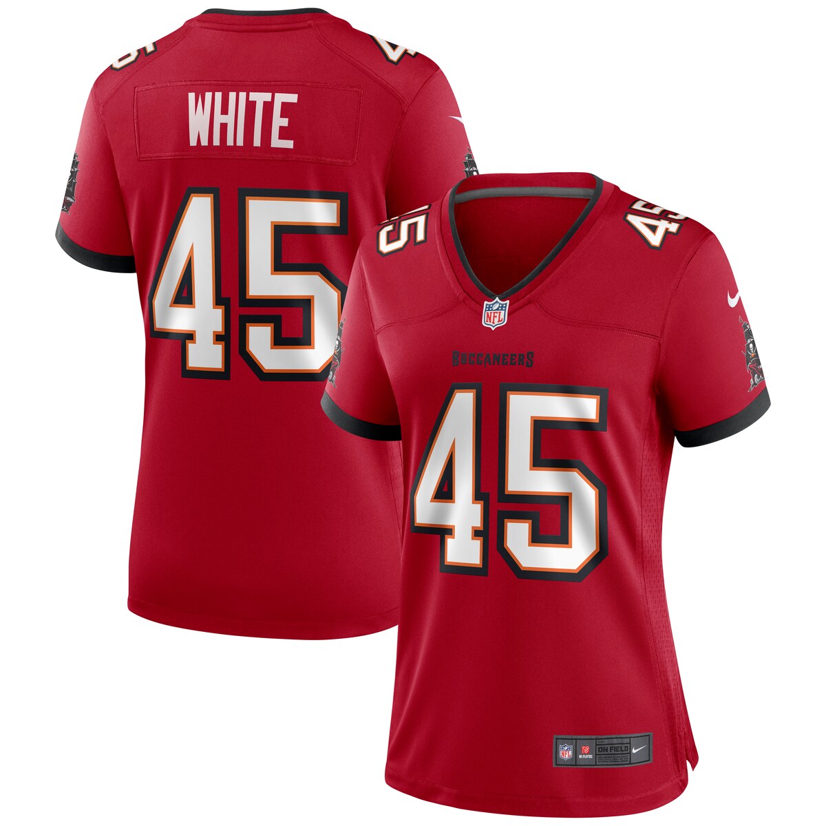 Devin White Tampa Bay Buccaneers Nike Womens Game Jersey Red