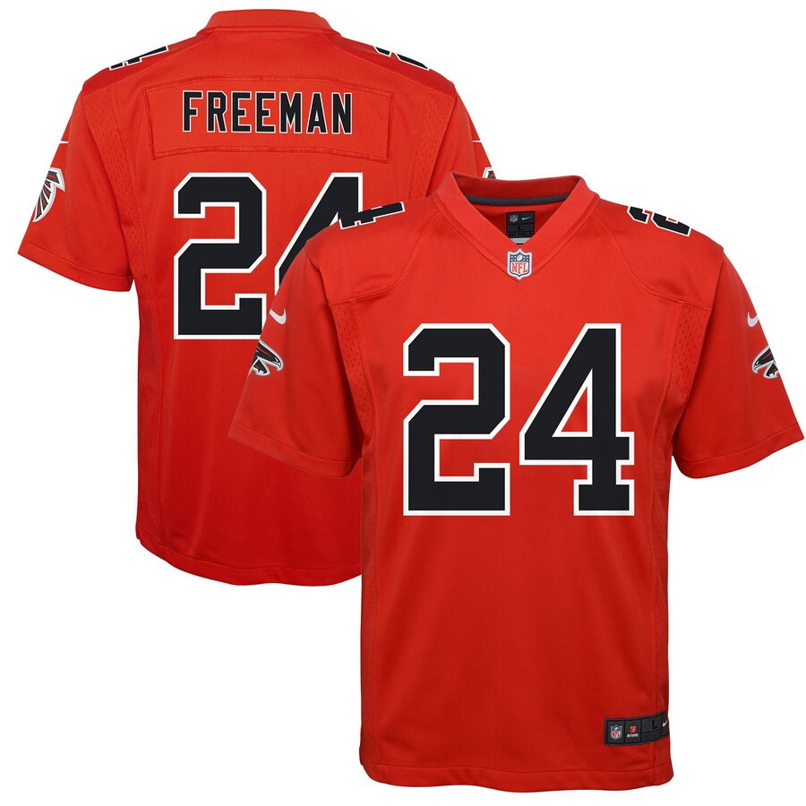 Devonta Freeman Atlanta Falcons Nike Youth Color Rush Game Jersey Red