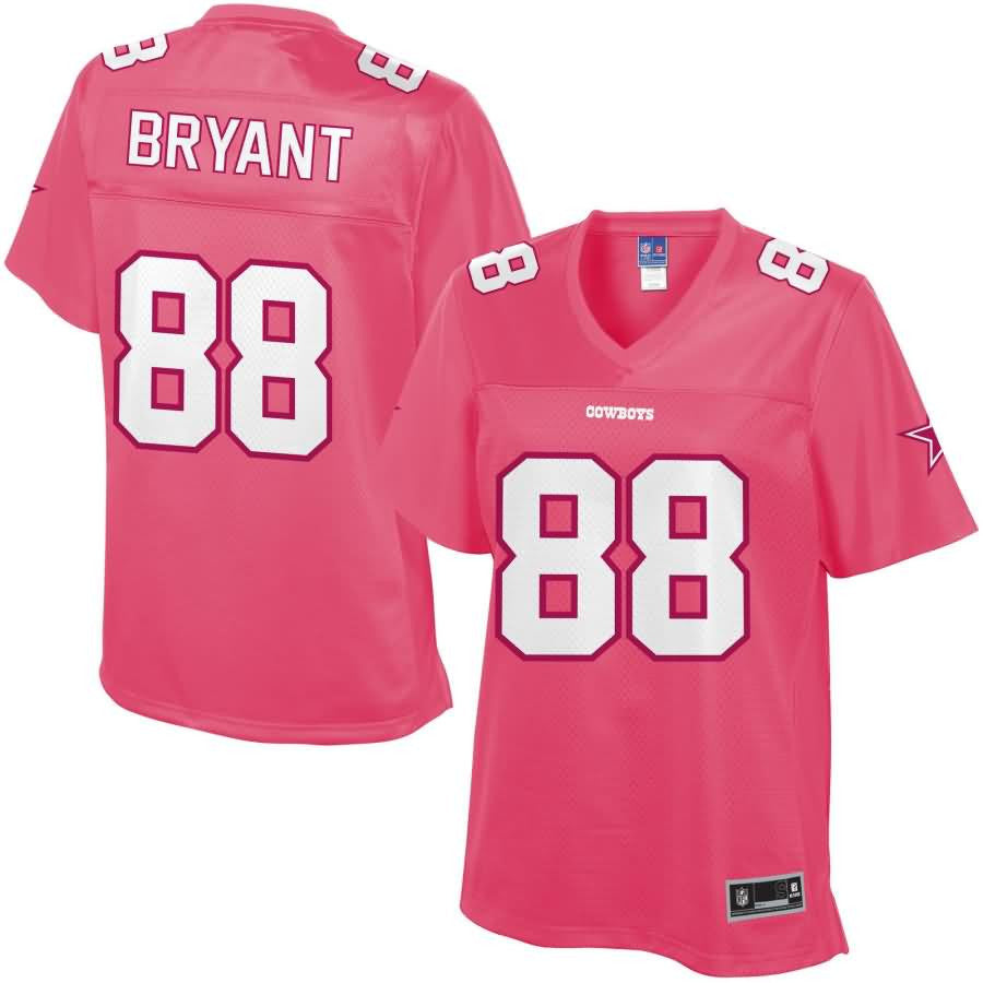 Dez Bryant Dallas Cowboys Nfl Pro Line Womens Fashion Jersey Pink