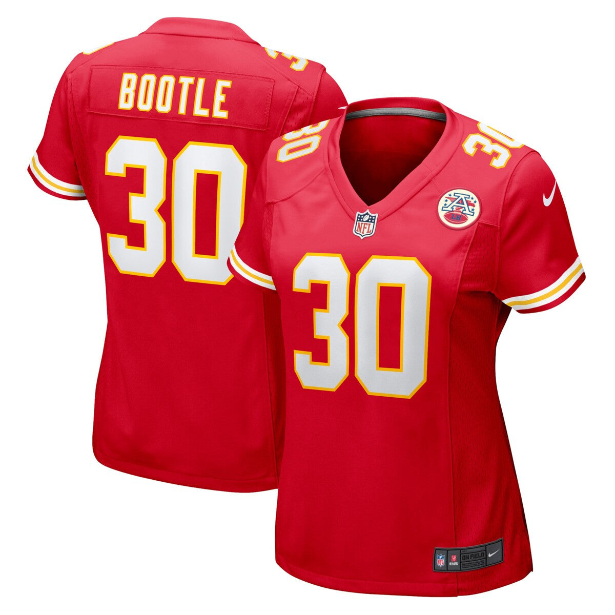 Dicaprio Bootle Kansas City Chiefs Nike Womens Home Game Player Jersey Red