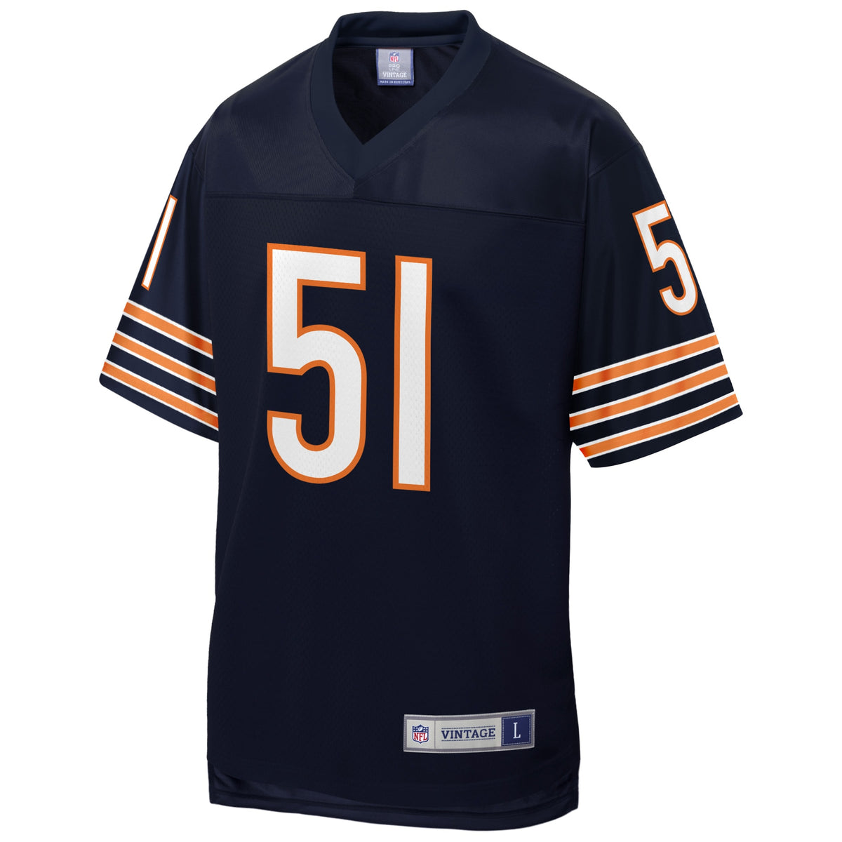 Dick Butkus Chicago Bears Nfl Pro Line Retired Team Player Jersey Navy