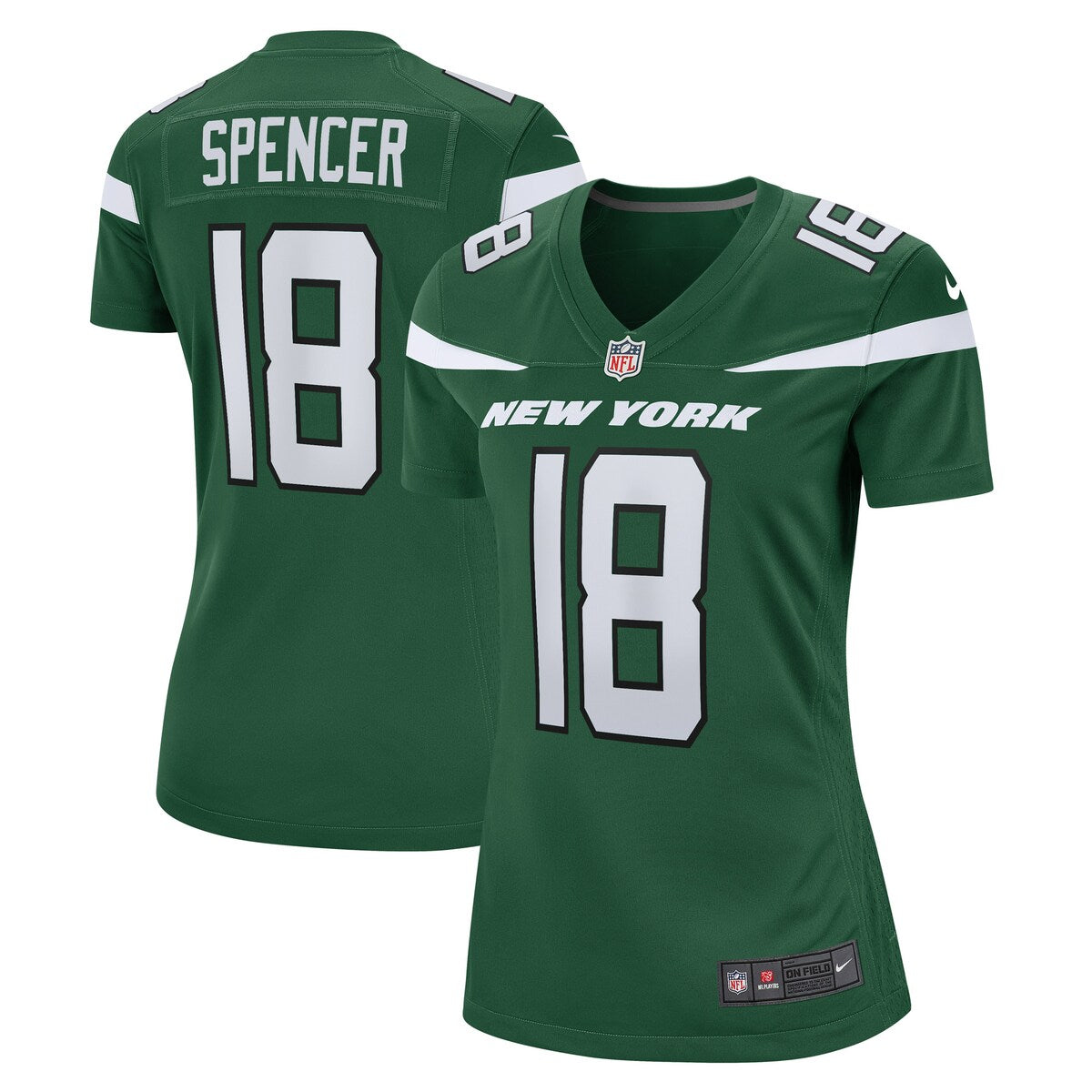 Diontae Spencer New York Jets Nike Womens Game Player Jersey Gotham Green