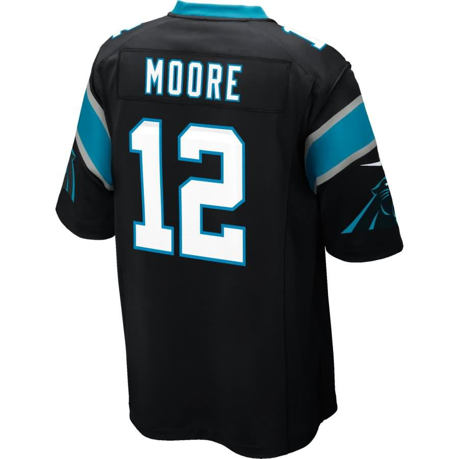 Dj Moore Carolina Panthers 2018 Nfl Draft First Round Pick Game Jersey Black