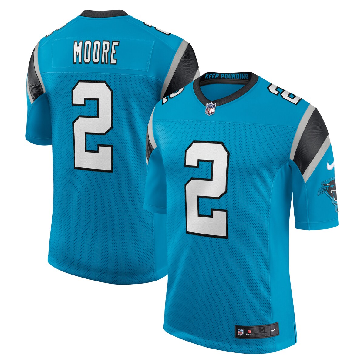 Dj Moore Carolina Panthers Nike Vapor Limited Jersey Blue