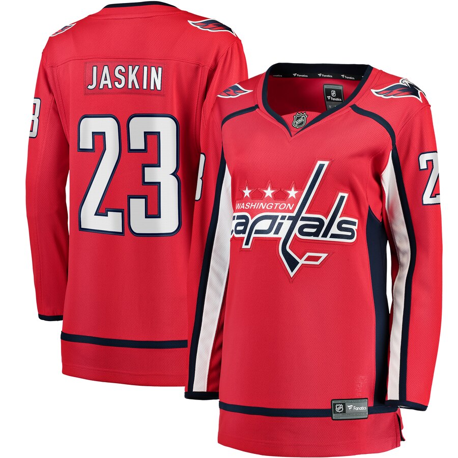 Dmitrij Jaskin Washington Capitals Fanatics Branded Womens Home Breakaway Player Jersey Red