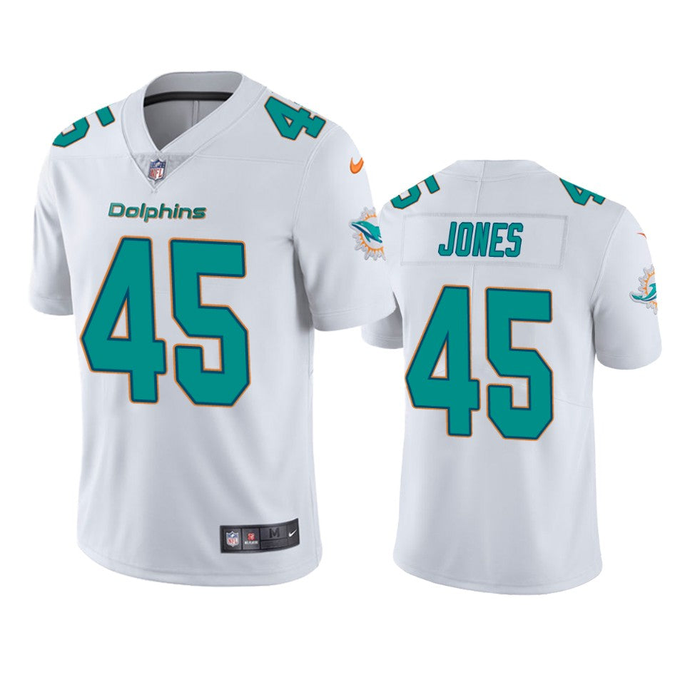 Dolphins Brandon Jones Vapor Untouchable Limited White Jersey Mens