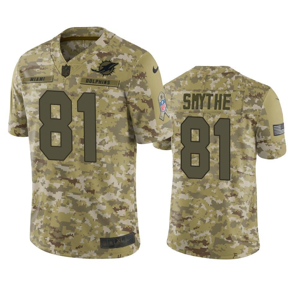 Dolphins Durham Smythe Jersey Nfl Camo Salute To Service