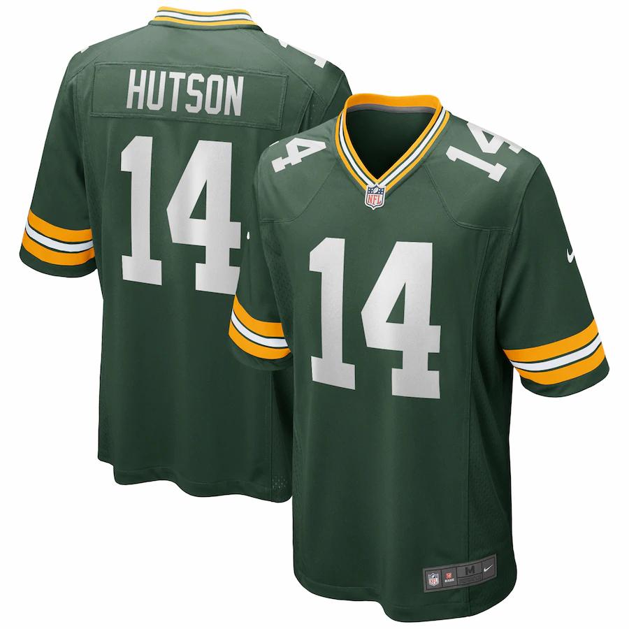 Don Hutson Green Bay Packers Nike Game Retired Player Jersey Green
