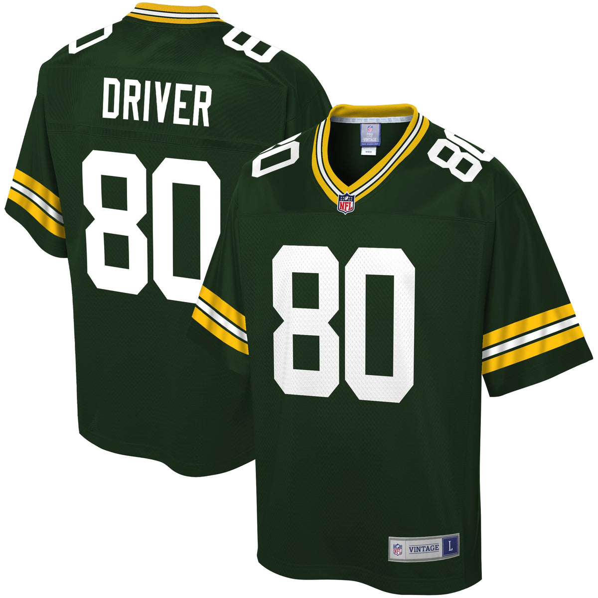 Donald Driver Green Bay Packers Nfl Pro Line Retired Player Jersey Green