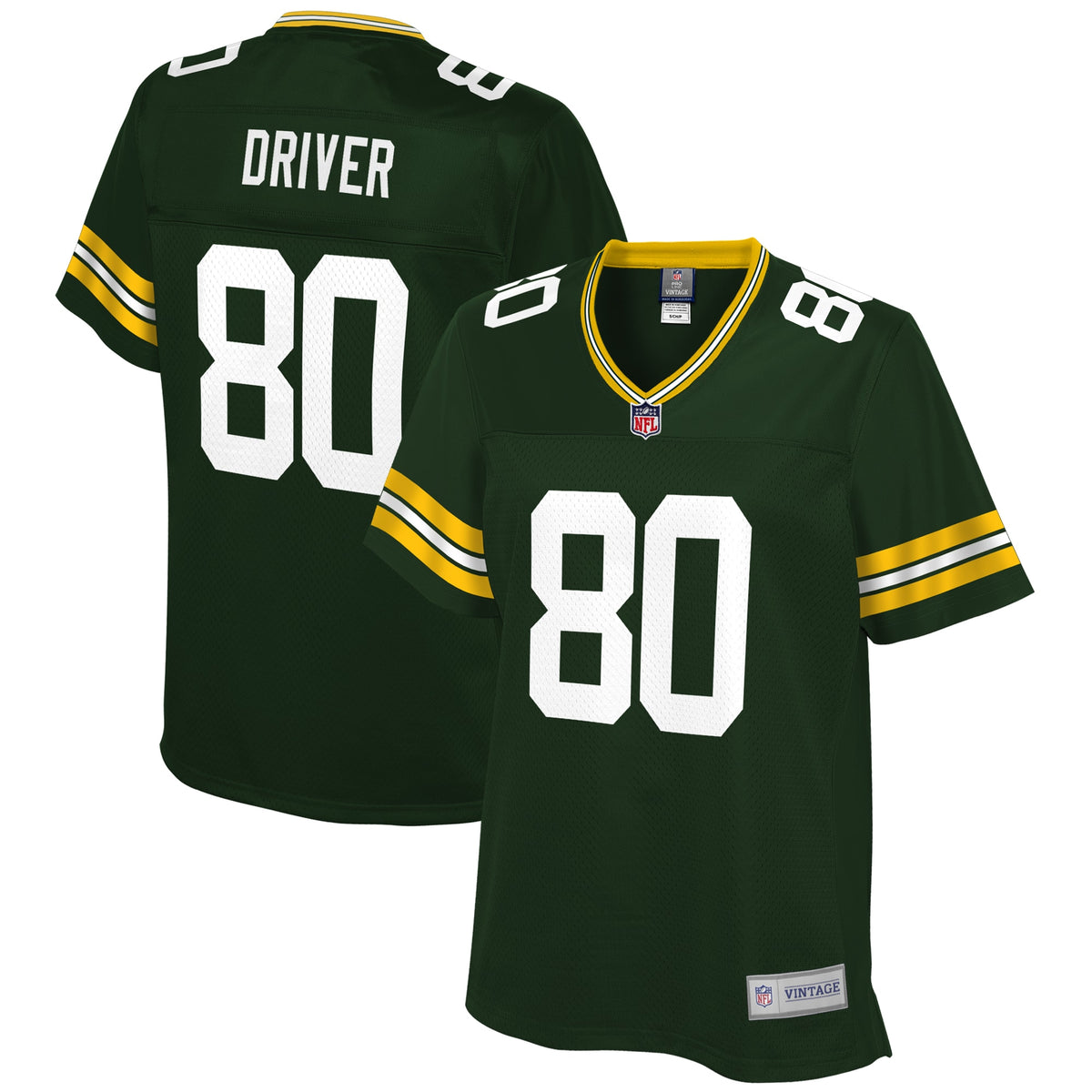 Donald Driver Green Bay Packers Nfl Pro Line Womens Retired Player Jersey Green