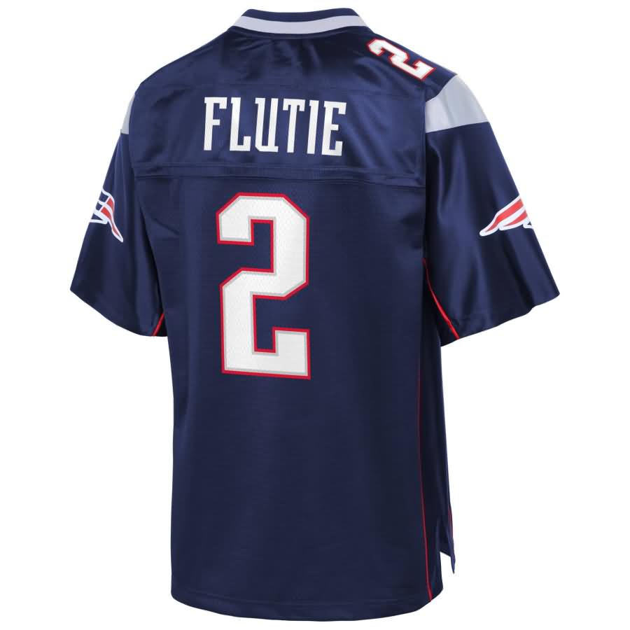 Doug Flutie New England Patriots Nfl Pro Line Retired Team Player Jersey Navy