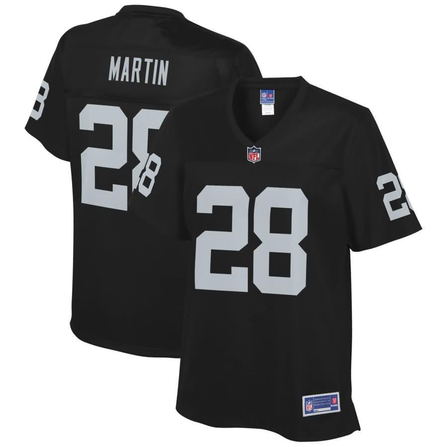 Doug Martin Oakland Raiders Nfl Pro Line Womens Team Color Player Jersey Black