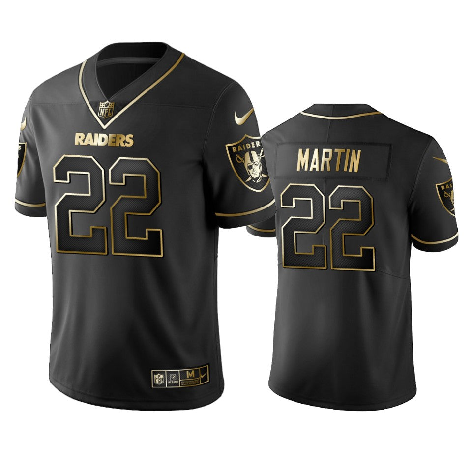 Doug Martin Raiders Black Golden Edition Jersey