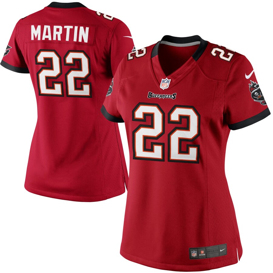 Doug Martin Tampa Bay Buccaneers Historic Logo Nike Womens Limited Jersey Red