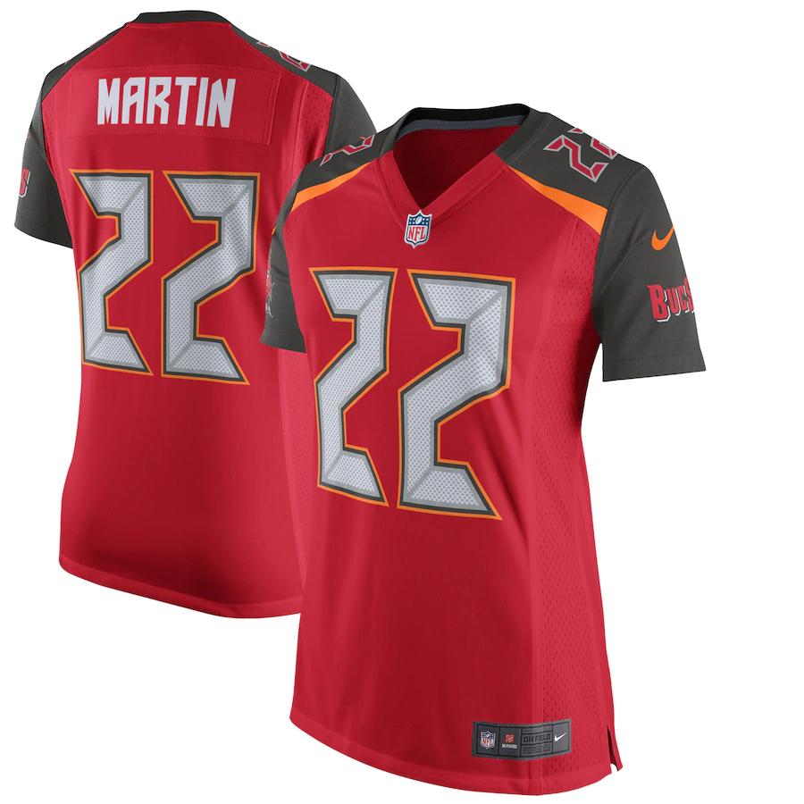 Doug Martin Tampa Bay Buccaneers Nike Womens Game Jersey Red