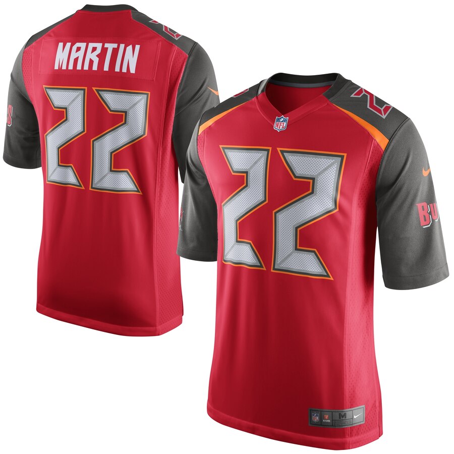 Doug Martin Tampa Bay Buccaneers Nike Youth Team Color Game Jersey Red