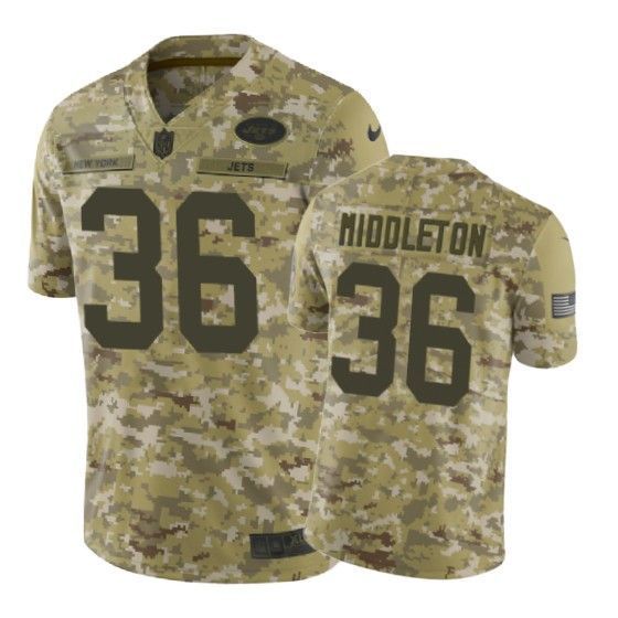 Doug Middleton Jersey Nfl Camo New York Jets