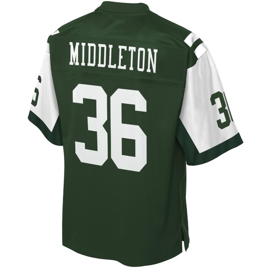 Doug Middleton New York Jets Nfl Pro Line Team Color Player Jersey Green