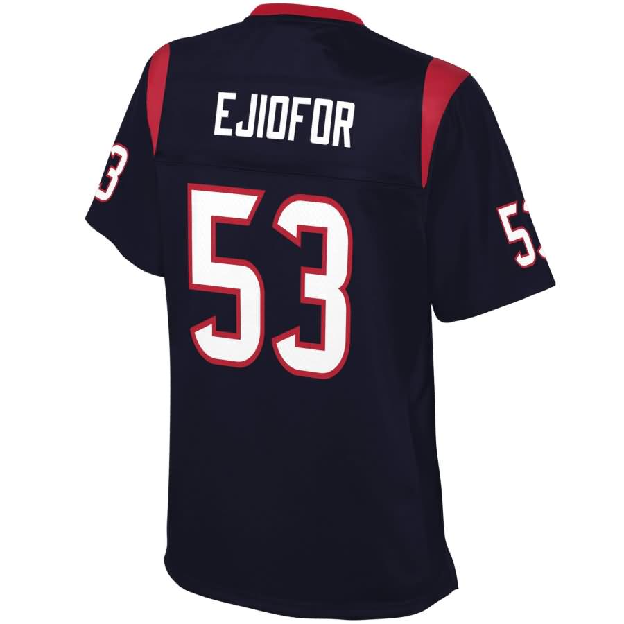 Duke Ejiofor Houston Texans Nfl Pro Line Womens Player Jersey Navy
