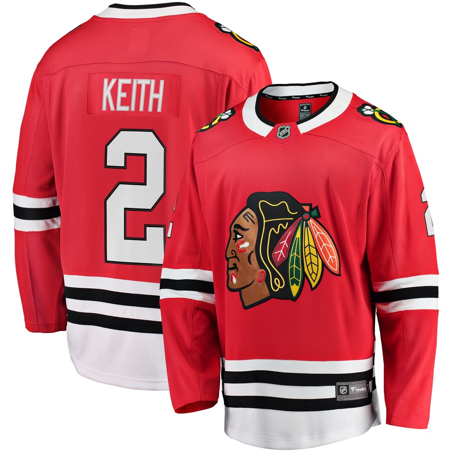 Duncan Keith Chicago Blackhawks Fanatics Branded Youth Breakaway Player Jersey Red