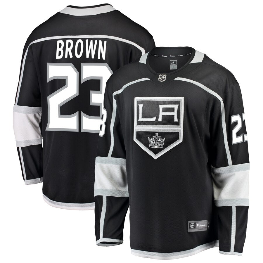 Dustin Brown Los Angeles Kings Fanatics Branded Breakaway Jersey Black