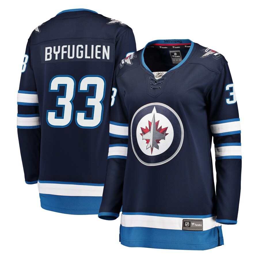 Dustin Byfuglien Winnipeg Jets Fanatics Branded Womens Breakaway Player Jersey Navy