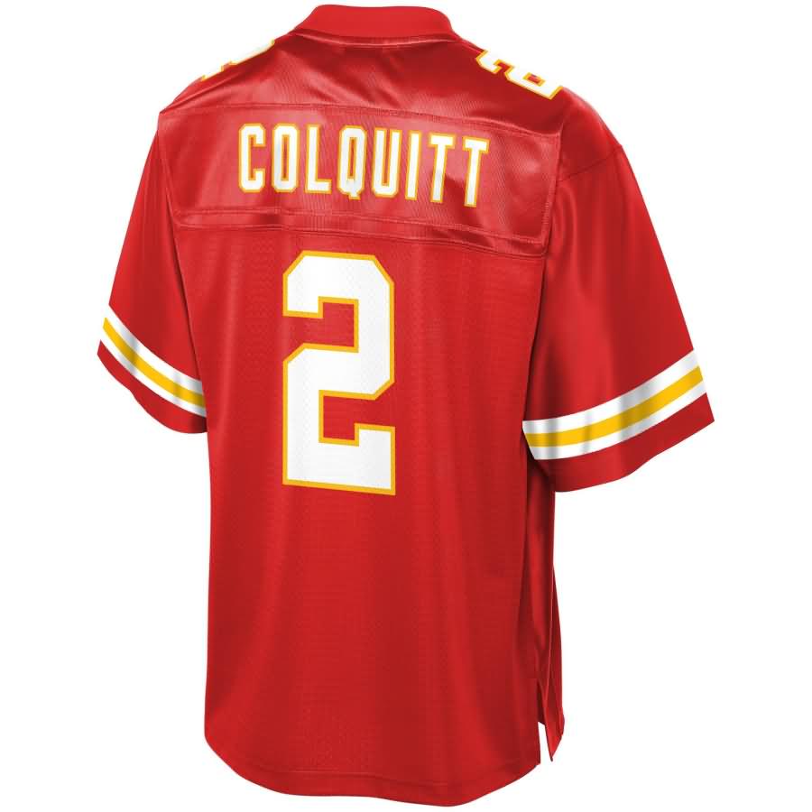 Dustin Colquitt Kansas City Chiefs Nfl Pro Line Player Jersey Red