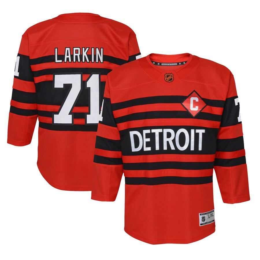 Dylan Larkin Detroit Red Wings Youth Special Edition 20 Premier Player Jersey Red