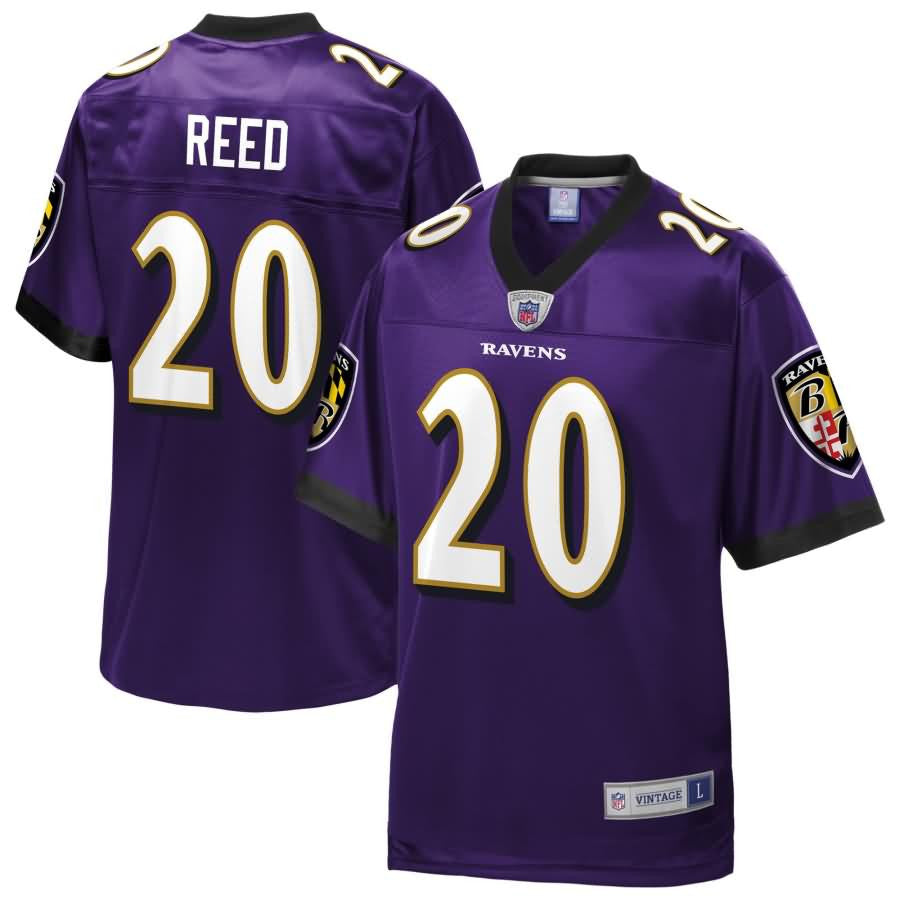 Ed Reed Baltimore Ravens Nfl Pro Line Retired Team Player Jersey Purple