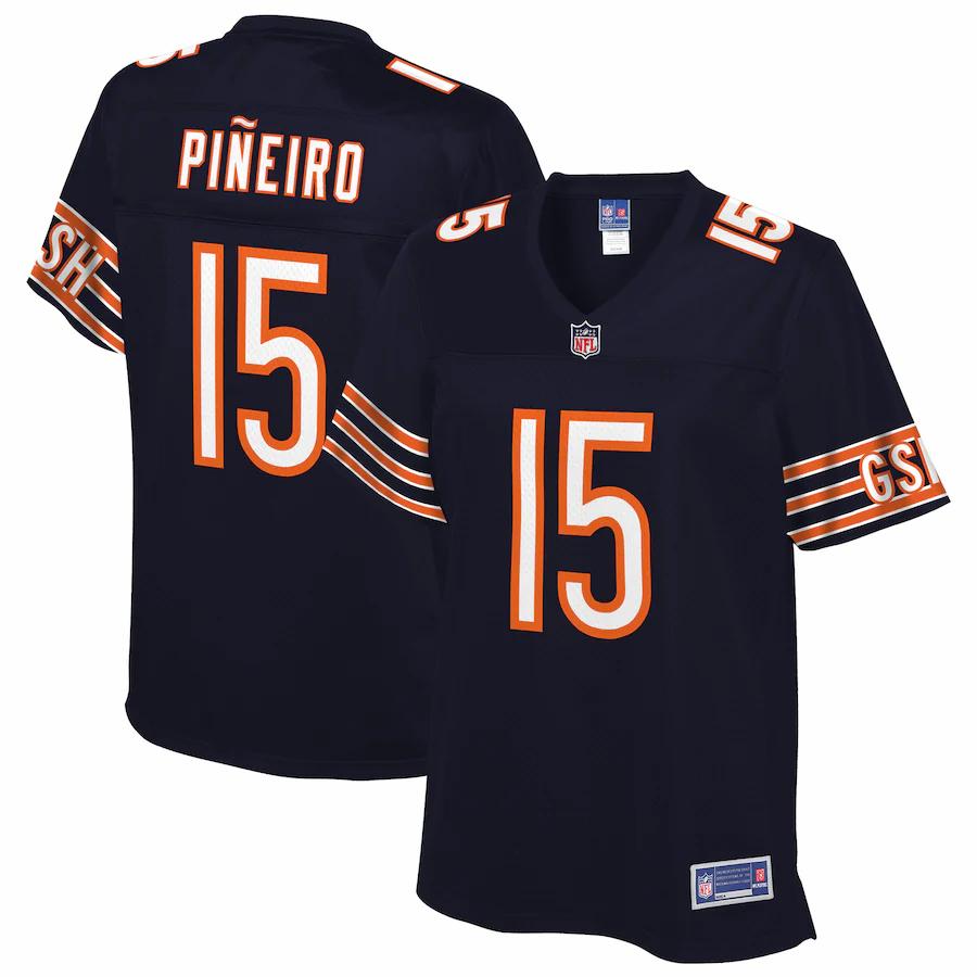 Eddy Pineiro Chicago Bears Nfl Pro Line Womens Player Jersey Navy