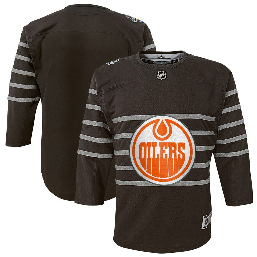 Edmonton Oilers Youth 2020 Nhl All star Game Premier Jersey Gray